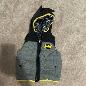Gap Kids - Sleeveless Puffer Jacket - Batman - 3T